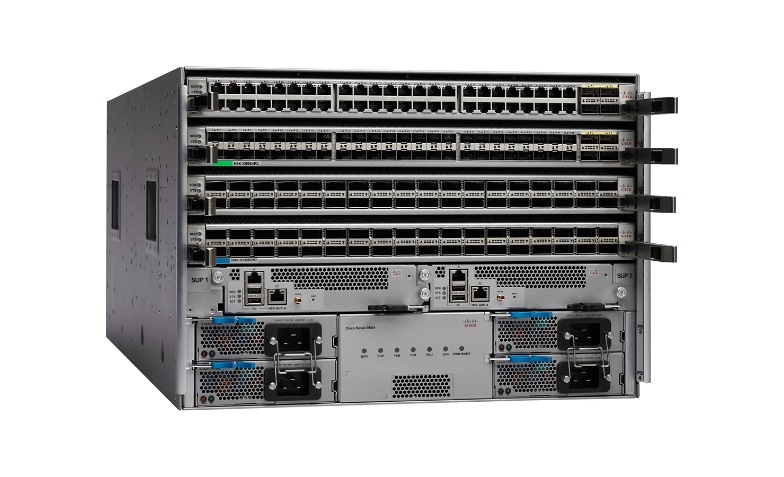 Cisco Nexus 9504 Chassis Bundle - switch - managed - rack