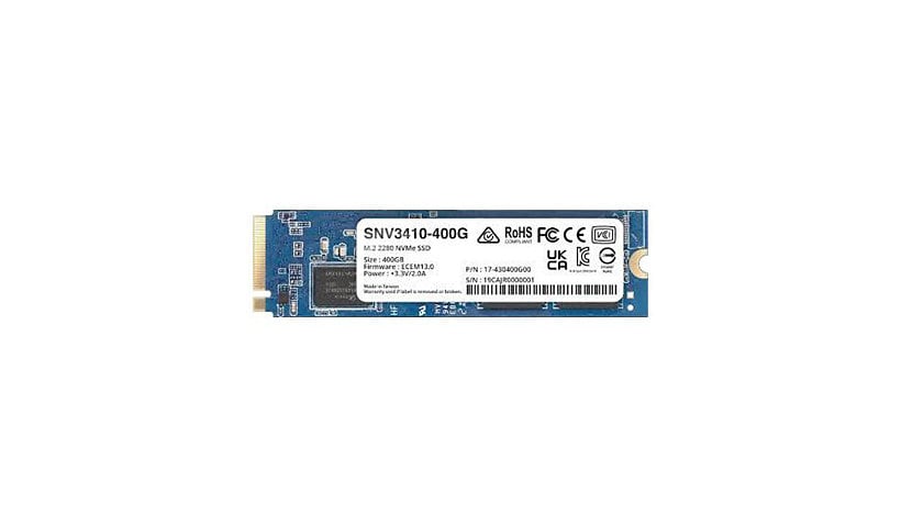 Synology SNV3410 - SSD - 400 Go - PCIe 3.0 x4 (NVMe)