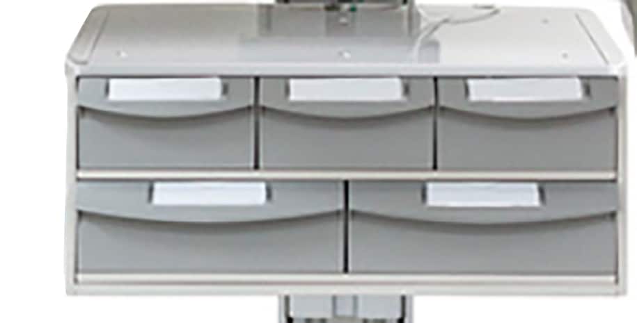 Capsa Healthcare 5 Tier MAXBIN Storage System for Trio Workstation