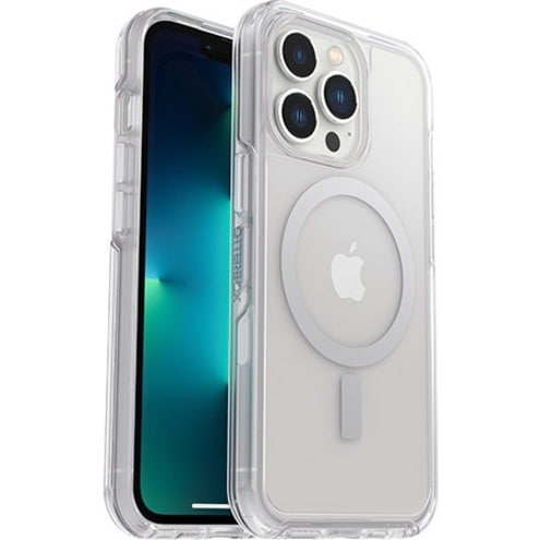 OtterBox iPhone 13 Pro Symmetry Series+ Clear Antimicrobial Case for MagSafe