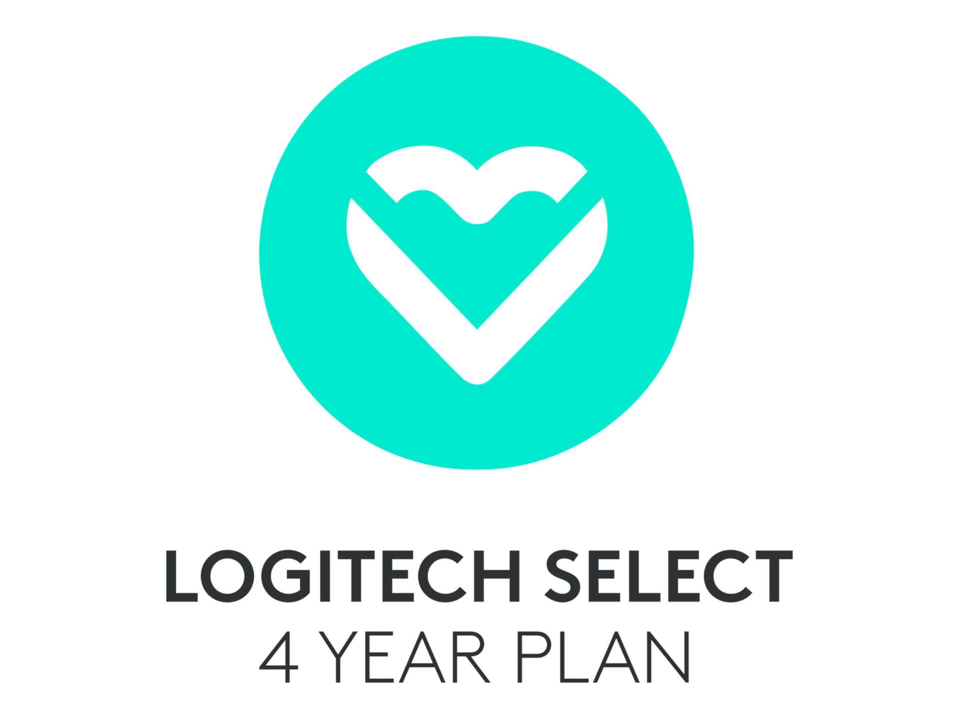 Logitech Select - extended service agreement - 4 years