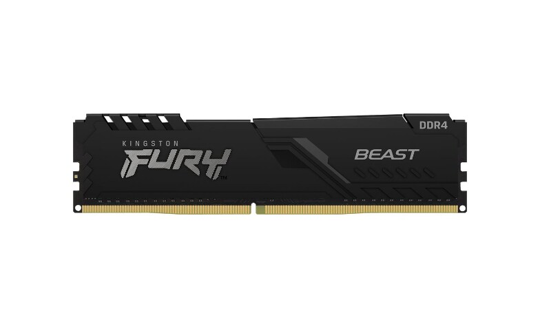 Kingston FURY Beast - DDR4 - kit - 32 GB: 2 x 16 GB - DIMM 288-pin - 3600  MHz / PC4-28800 - unbuffered