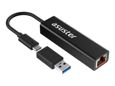 ASUSTOR AS-U2.5G2 - network adapter - USB-C 3.2 Gen 1 / Thunderbolt 3 - 100