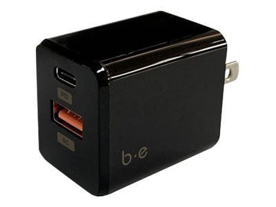 Blu Element BEWCA20WBB power adapter - USB, 24 pin USB-C - 20 Watt