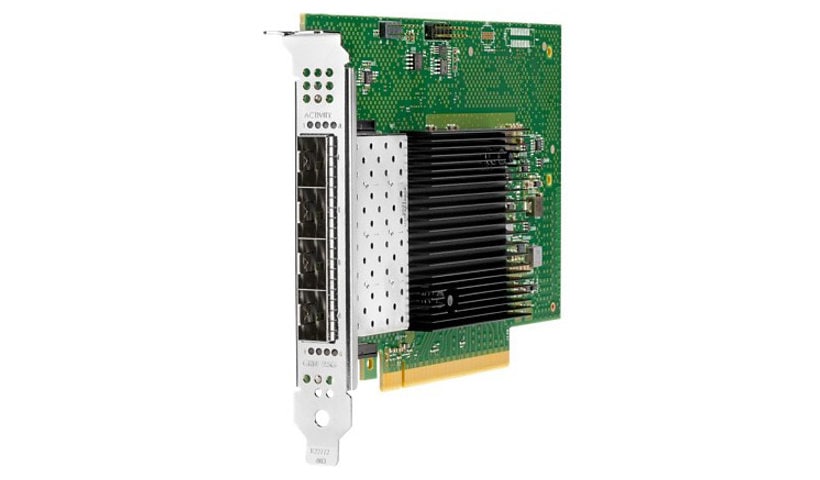 Intel E810-XXVDA4 - network adapter - PCIe 4.0 x16 - 25 Gigabit SFP28 x 4