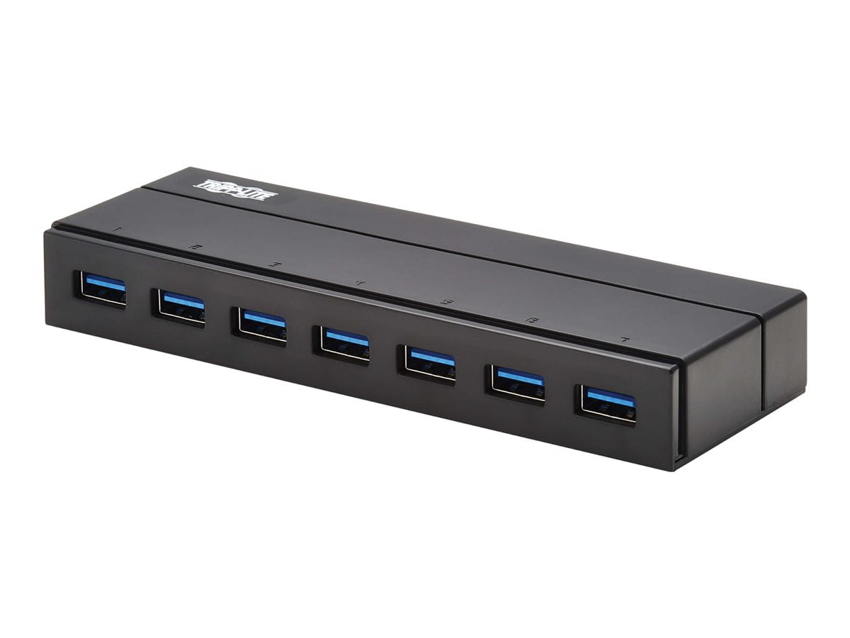 7-Port USB Hub, USB 3.2 Gen1 Hub, USB C Hub with 7 USB 5Gbps Data