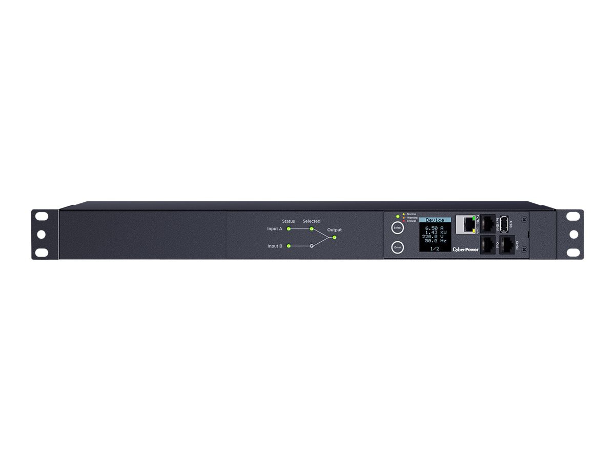 Thumbnail 2 of 5 for CyberPower Switched ATS PDU44004 - power distribution unit