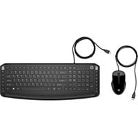 HP Pavilion 200 - keyboard and mouse set - black