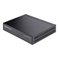 StarTech.com Unmanaged 2.5G Switch 5 Port 2.5GBASE-T Unmanaged Ethernet Switch Din Rail/Wall Mount