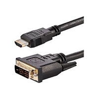 StarTech.com 6ft/1.8m HDMI to DVI Cable DVI-D to HDMI Display Cable Adapter 10 Pack Black M/M
