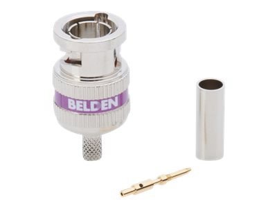 Belden Coax connector - violet