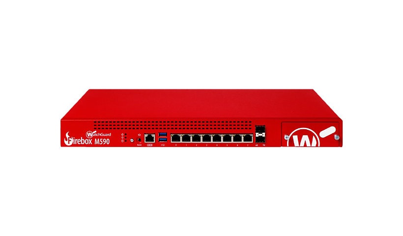 WatchGuard Firebox M590 High Availability - security appliance - with 1 year Standard Support