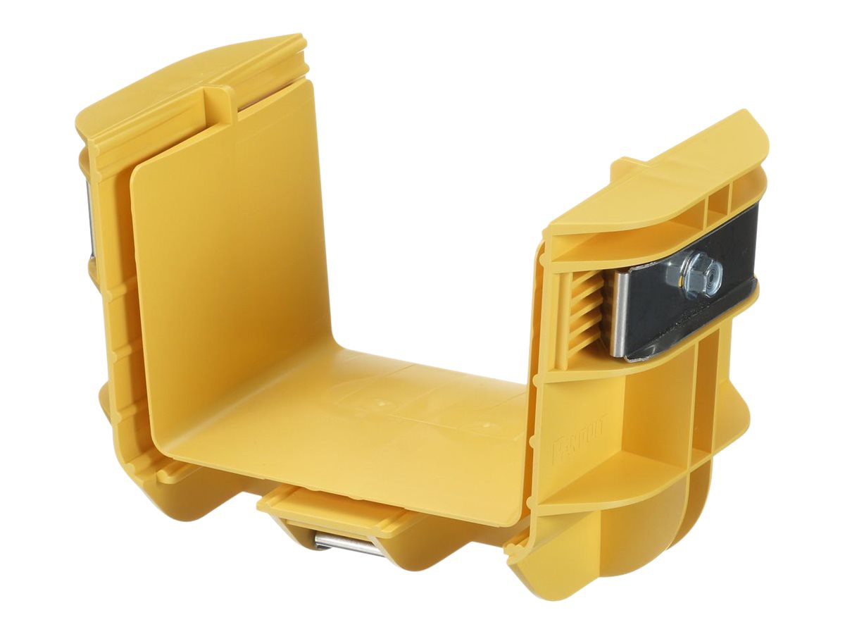 Panduit FiberRunner® Coupler, 4x4, Yellow