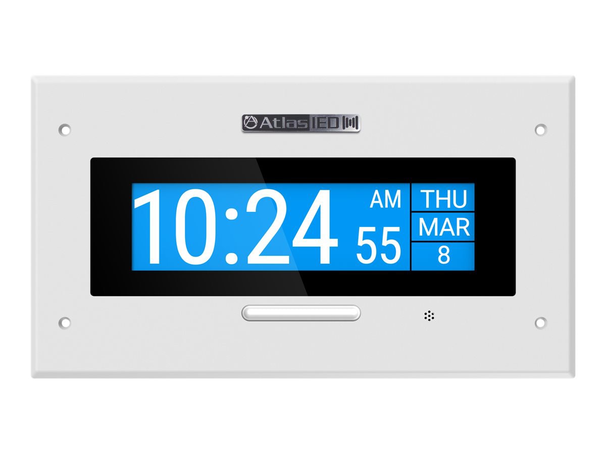 AtlasIED IP-DMF - IP intercom display module - indoor wall mount, with talk