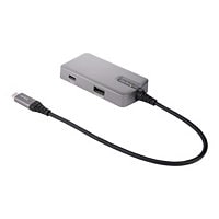 StarTech.com USB C Multiport Adapter, 4K 60Hz HDMI 2,0, 100W PD Pass-throug