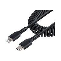 StarTech.com 50cm / 20in USB C to Lightning Cable, MFi Certified, Coiled