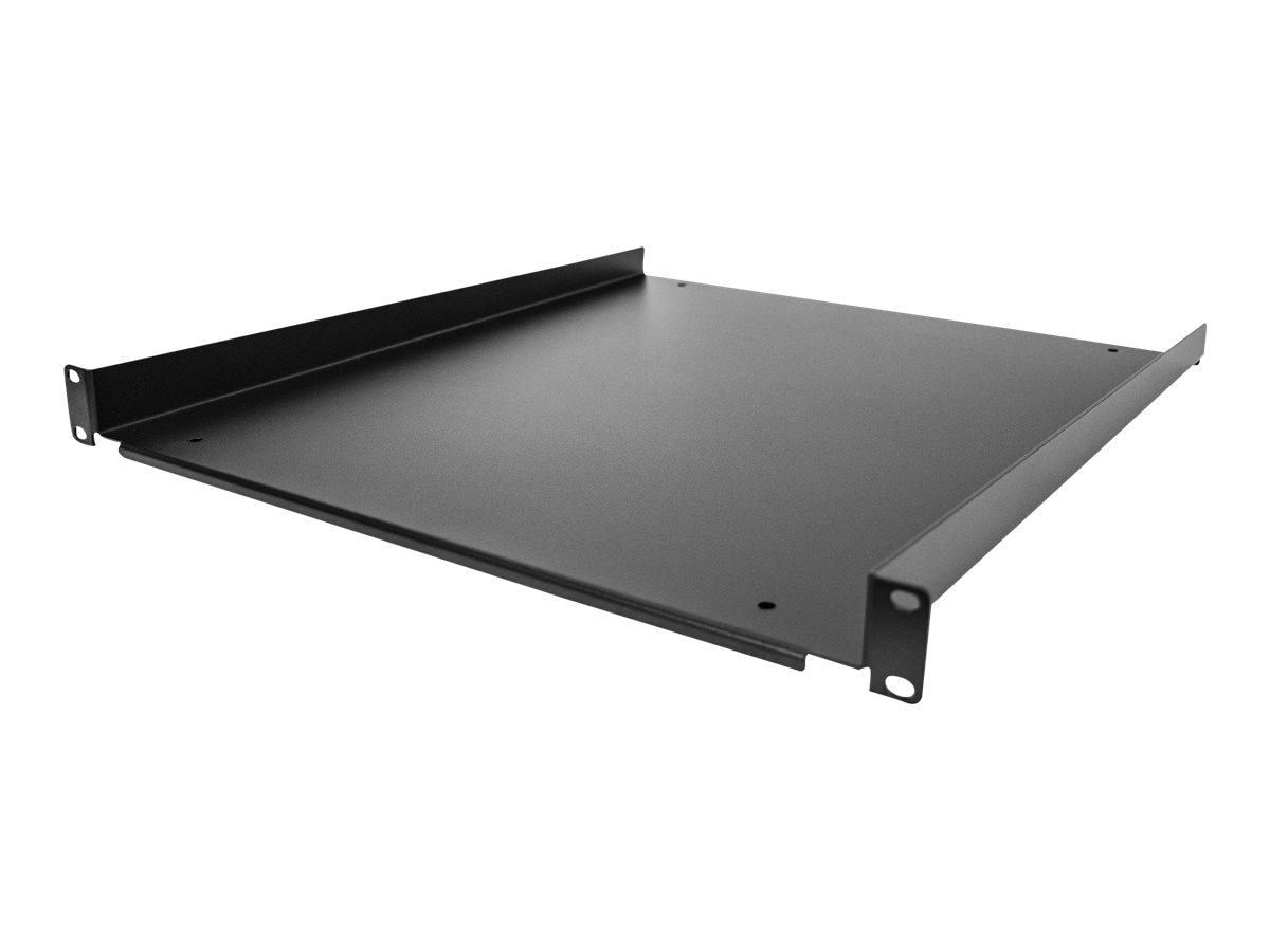 StarTech 1U Server Rack Cabinet Shelf - Fixed 20" Deep Cantilever Rackmount