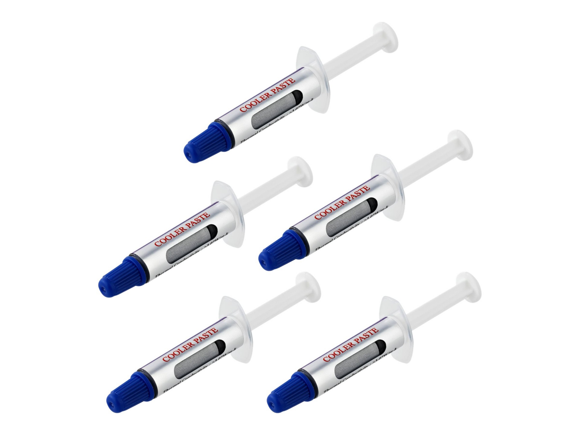 StarTech.com Thermal CPU Paste, Metal Oxide Compound, 5pack Resealable