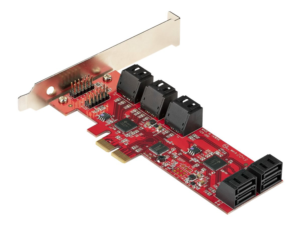 SATA PCIe Card, 10 Ports SATA Expansion Card, 6Gbps PCI Express SATA Card