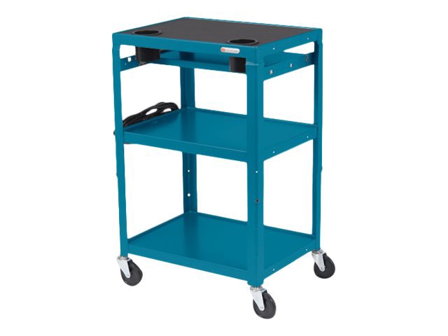 Bretford MIC MICA6 cart - for notebook / tablet - pacific blue