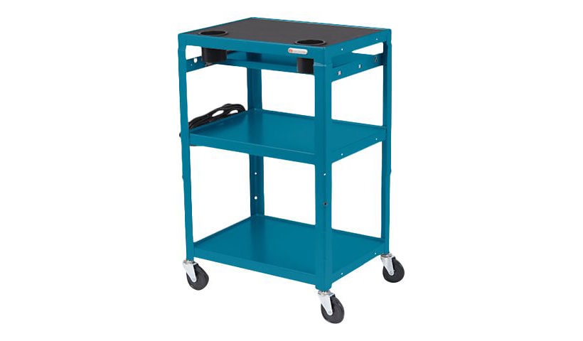 Bretford MIC MICA6 - cart - for notebook / tablet - pacific blue