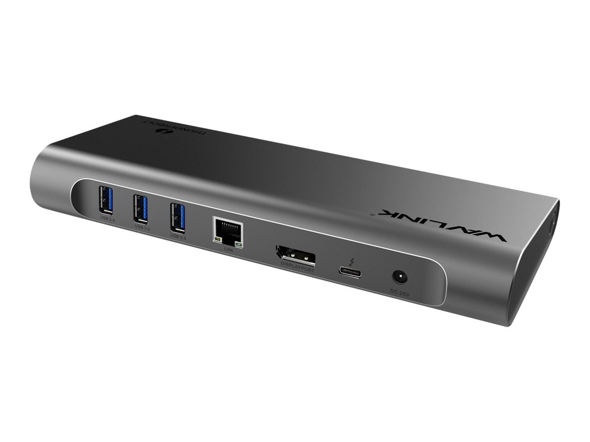 4XEM 4K Display Universal Docking Station Model 2 - docking station - Thunderbolt 3 - DP - GigE