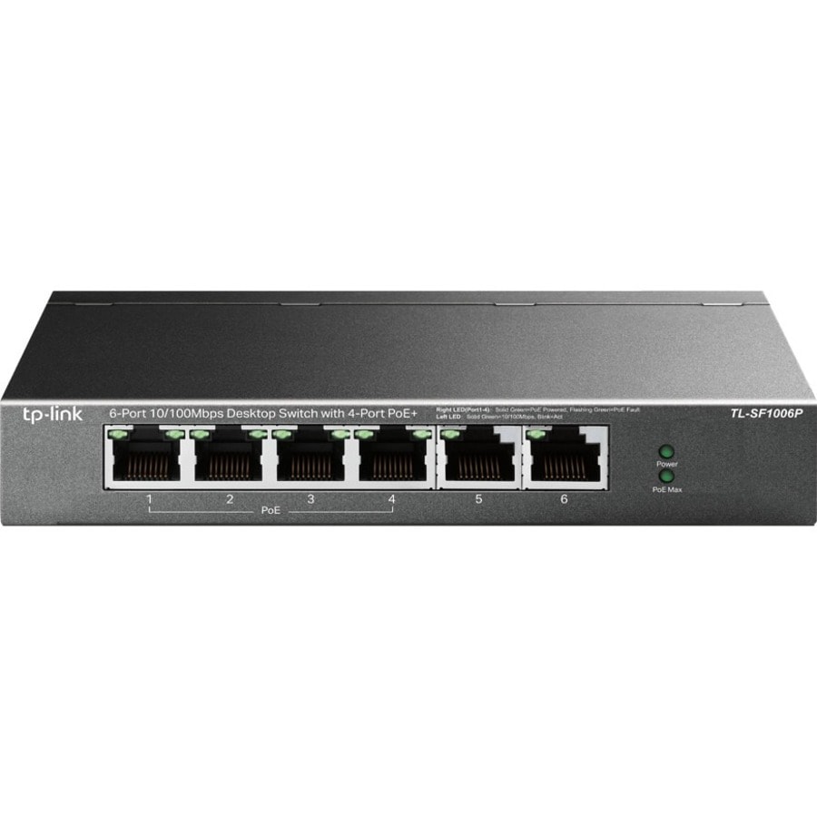 TP-Link 6 Port Switch - 10/100MBPS DT