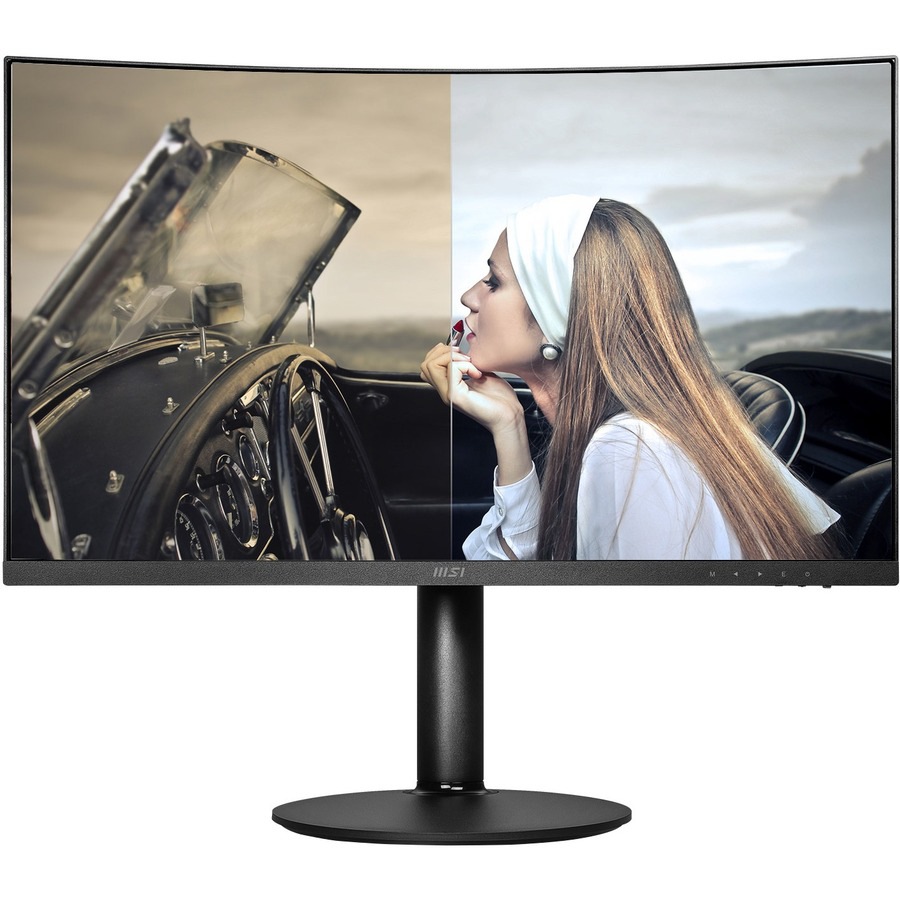 MSI Modern MD271CP 27" Class Full HD Curved Screen LCD Monitor - 16:9 - Matte Black