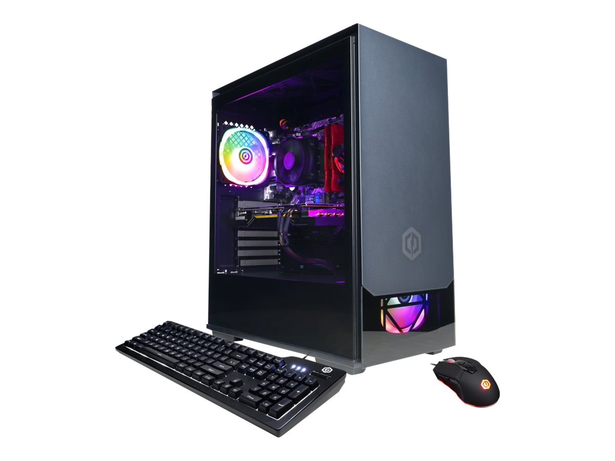 CyberPowerPC Gamer Master GMA700 - mid tower - Ryzen 5 5600G 3.9 GHz - 16 GB - SSD 500 GB, HDD 1 TB