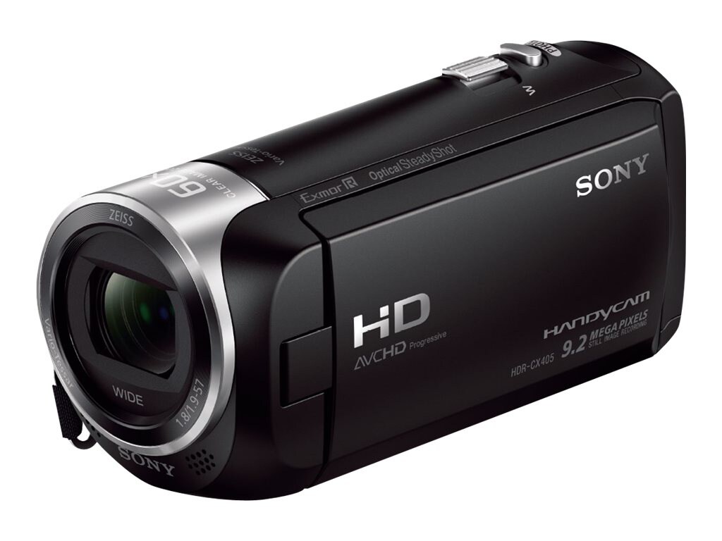 Sony Handycam HDR-CX405 - camcorder - Carl Zeiss - storage: flash 