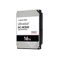 WD Ultrastar DC HC550 WUH721816ALE6L4 - hard drive - 16 TB - SATA 6Gb/s