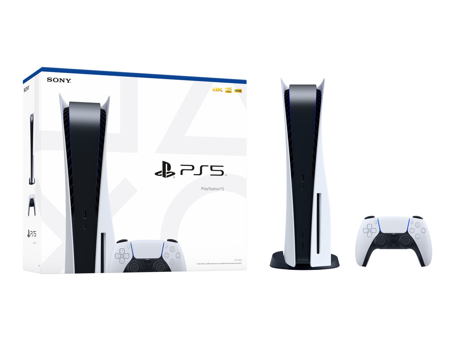 halt pop Beroligende middel Sony PlayStation 5 - game console - 825 GB SSD - 3005720 - Gaming Consoles  & Controllers - CDW.com
