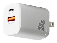 B3E KM76 power adapter - 24 pin USB-C, USB - 30 Watt