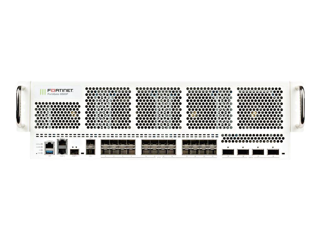Fortinet FortiGate 6501F - security appliance - with 3 years FortiCare 24X7 Support + 3 years FortiGuard Enterprise