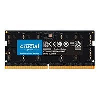 Crucial - DDR5 - module - 32 GB - SO-DIMM 262-pin - 4800 MHz / PC5-38400 -