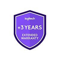 Logitech Extended Warranty - contrat de maintenance prolongé - 3 années