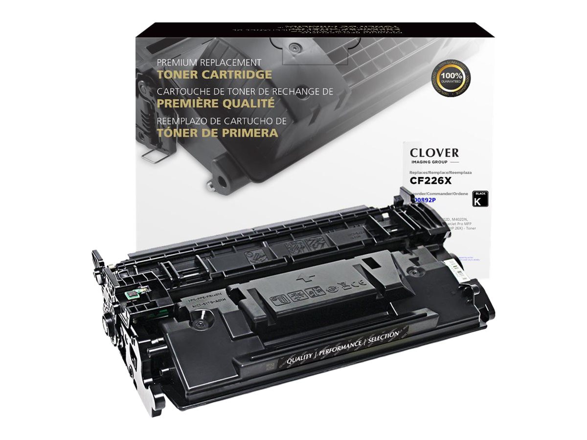 Clover Imaging Group - High Yield - black - compatible - remanufactured - t