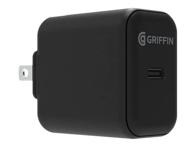 Griffin PowerBlock USB-C PD 20W Wall Charger - Black (North America)