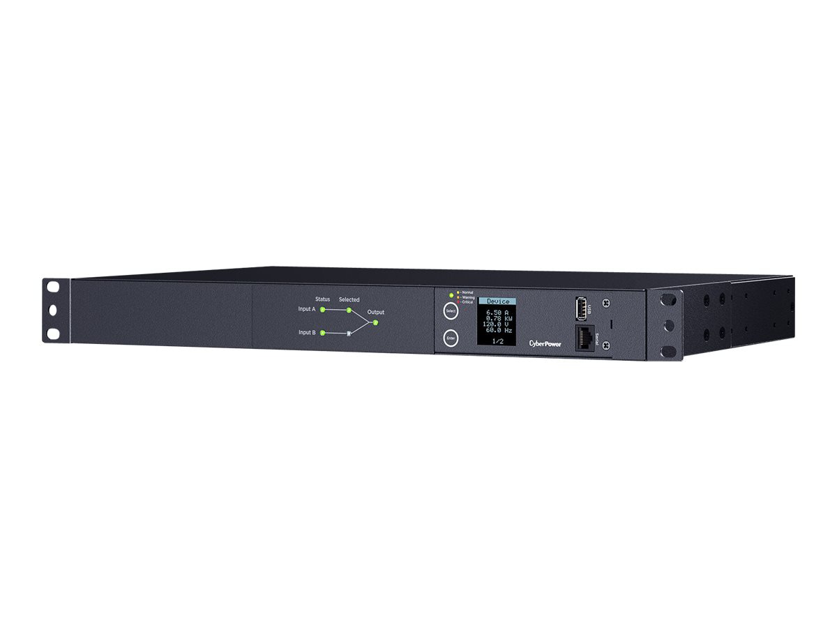 CyberPower Metered ATS Series PDU24001 - unité de distribution secteur