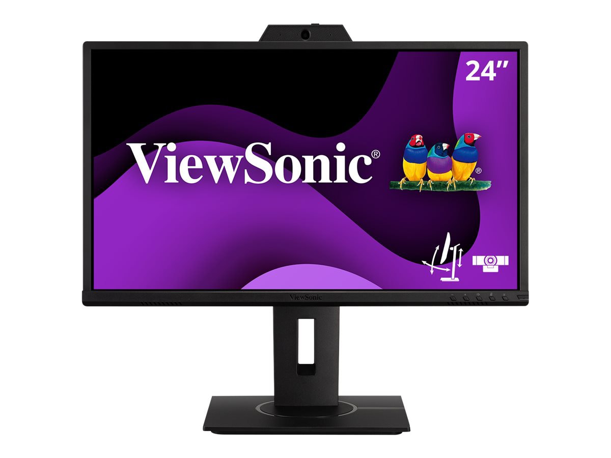 ViewSonic Webcam Monitor VG2440V - LED monitor - Full HD (1080p)