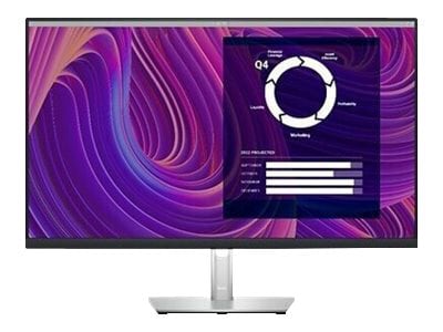 Dell P2723D - LED monitor - 27 (26.96 viewable) - 2560 x 1440 QHD @ 60 Hz  - IPS - 350 cd/m² - 1000:1 - 5 ms - HDMI, DisplayPort - TAA Compliant 