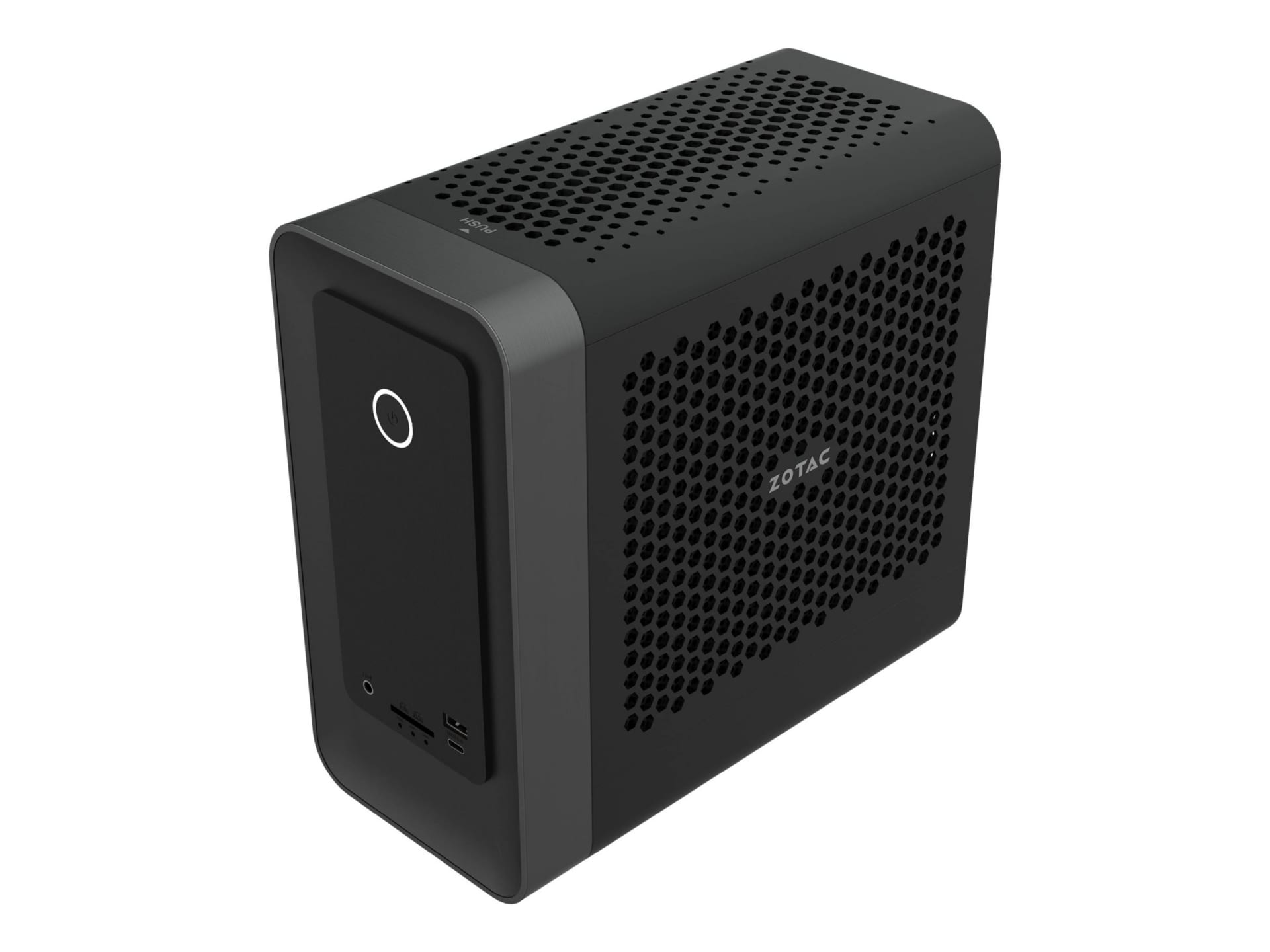 ZOTAC ZBOX MAGNUS ONE ECM7307LH - mini PC - Core i7 10700 2.9 GHz - 16 GB -  SSD 512 GB, HDD 1 TB