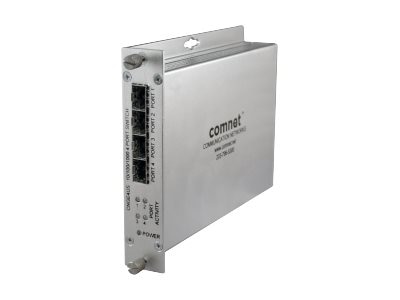 ComNet CNGE4US - switch - 4 ports - unmanaged - rack-mountable