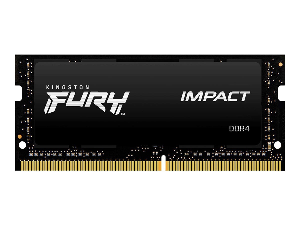 Kingston FURY Impact - DDR4 - module - 16 GB - SO-DIMM 260-pin - 3200 MHz /