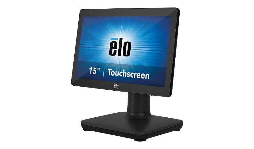 EloPOS System i5 - with I/O Hub Stand - all-in-one - Core i5 8500T 2.1 GHz - vPro - 8 GB - SSD 256 GB - LED 15.6"