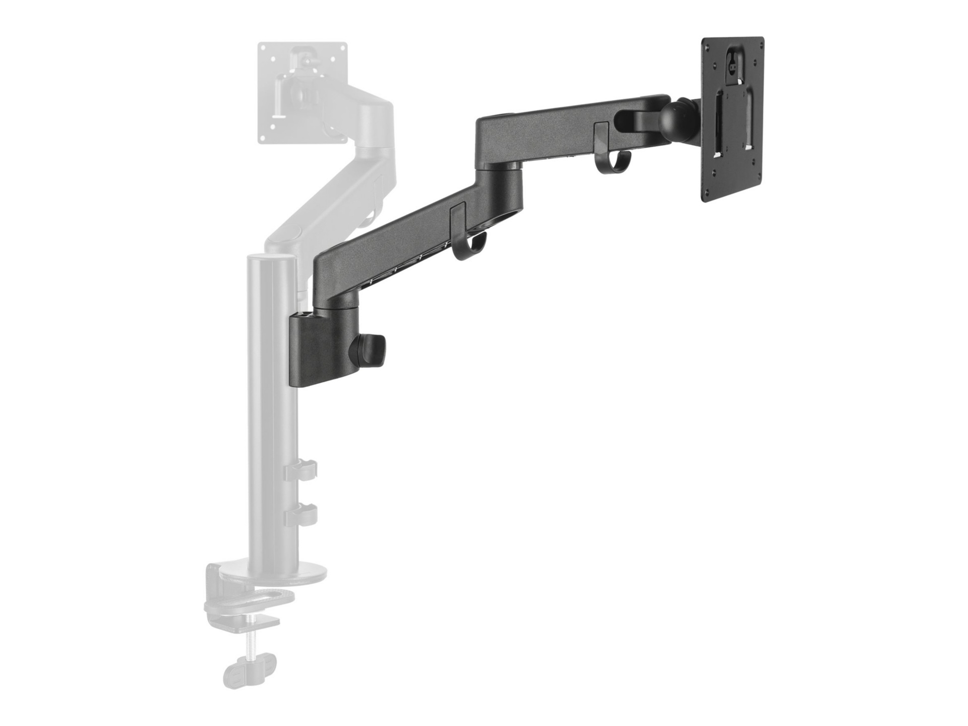SIIG Replaceable Articulating Separate Arm mounting component - for LCD display - black