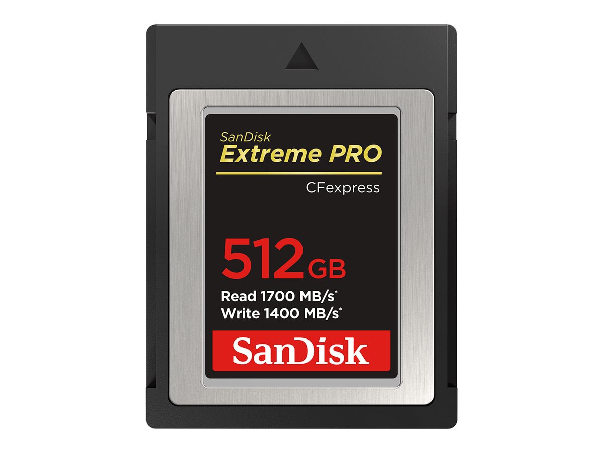 SanDisk Extreme Pro - flash memory card - 512 GB - CFexpress