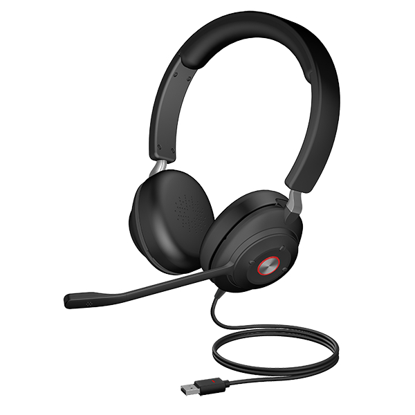 Cyber Acoustics HS-2000 Professional Plug-and Play USB Stereo Headset with Microphone for PC and Mac