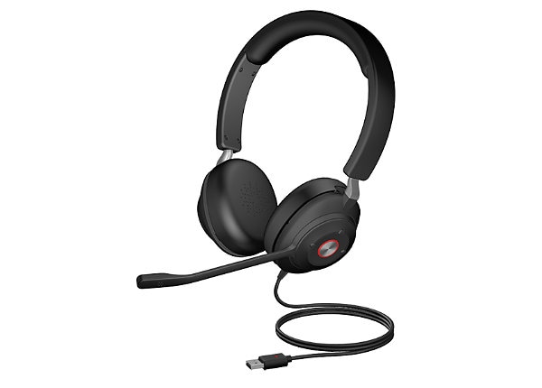 Cyber Acoustics HS-2000 Professional Plug-and Play USB Stereo Headset with Microphone for PC and Mac