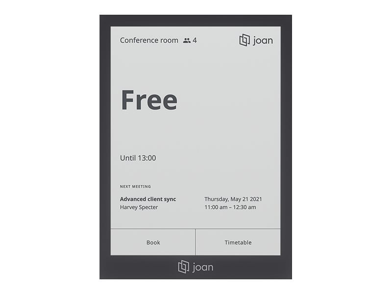 JOAN 6 Pro - gestionnaire de salle - 802.11a/b/g/n, Bluetooth 5.0 - noir graphite